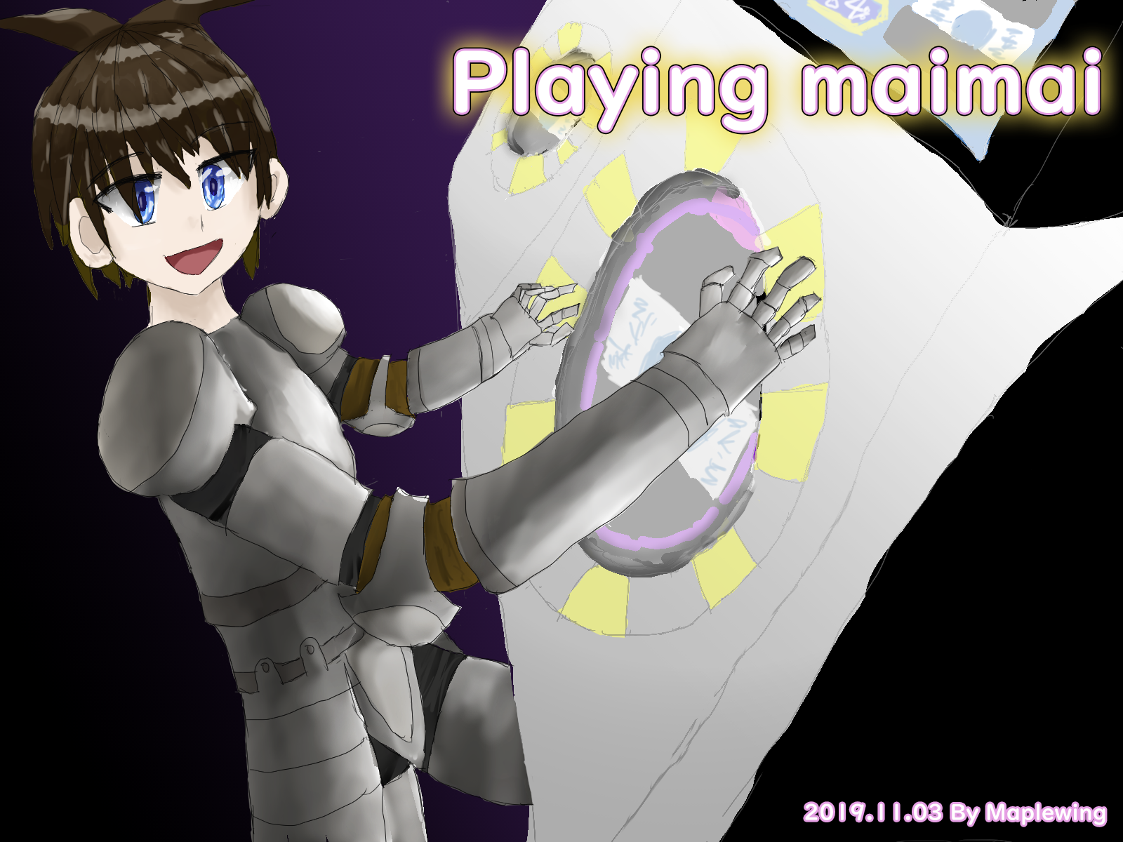 Playing maimai