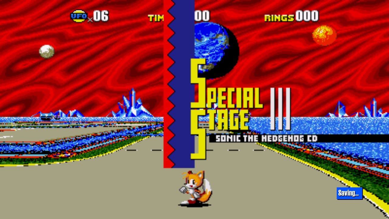 Tails in Special Stage