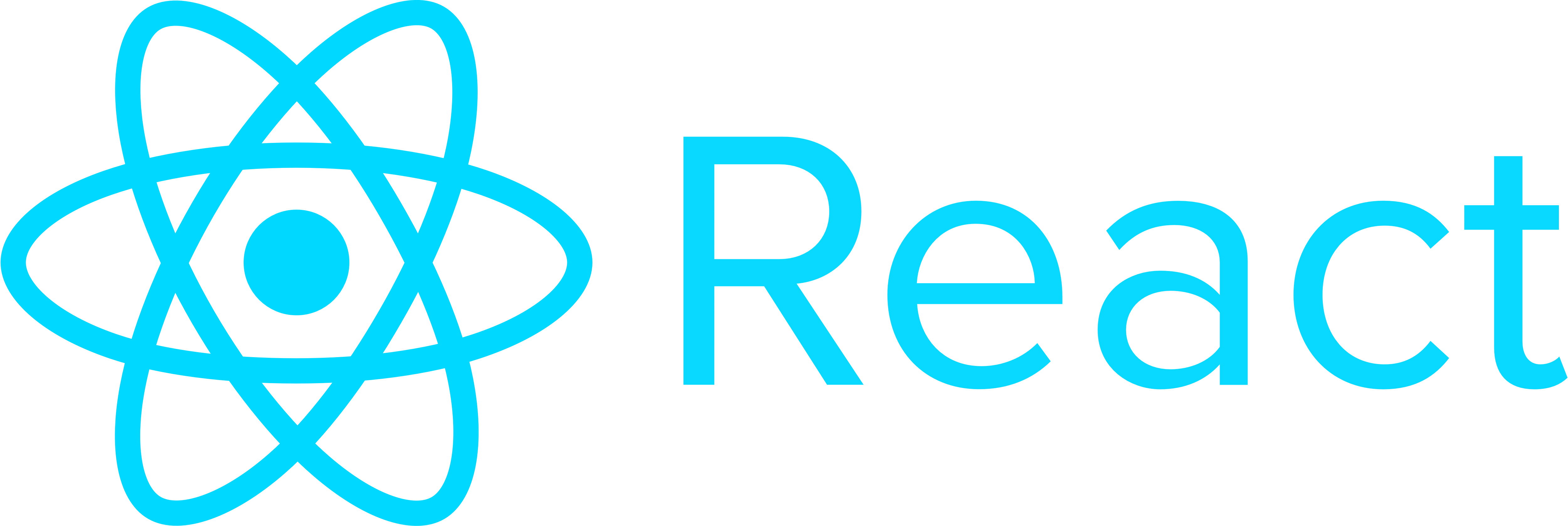 React 的 Logo（來自 https://logos-download.com/9747-react-logo-download.html）